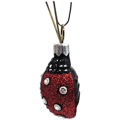 Patricia Breen Ladybug Ladybug Red Bejeweled Closed Wing Spring Tree Ornament