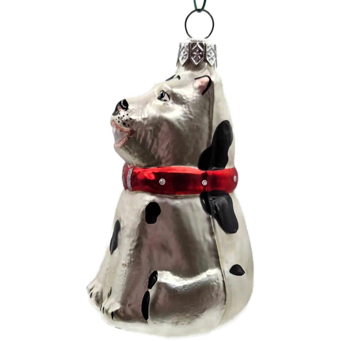 Patricia Breen Laughing Dog Pearl Hey Diddle Diddle Story Holiday Ornament 9508