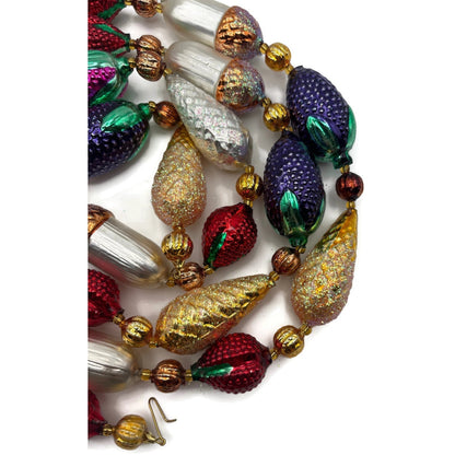 Christopher Radko Nuts and Berries Acorn Pinecone Christmas Garland 93-064-3