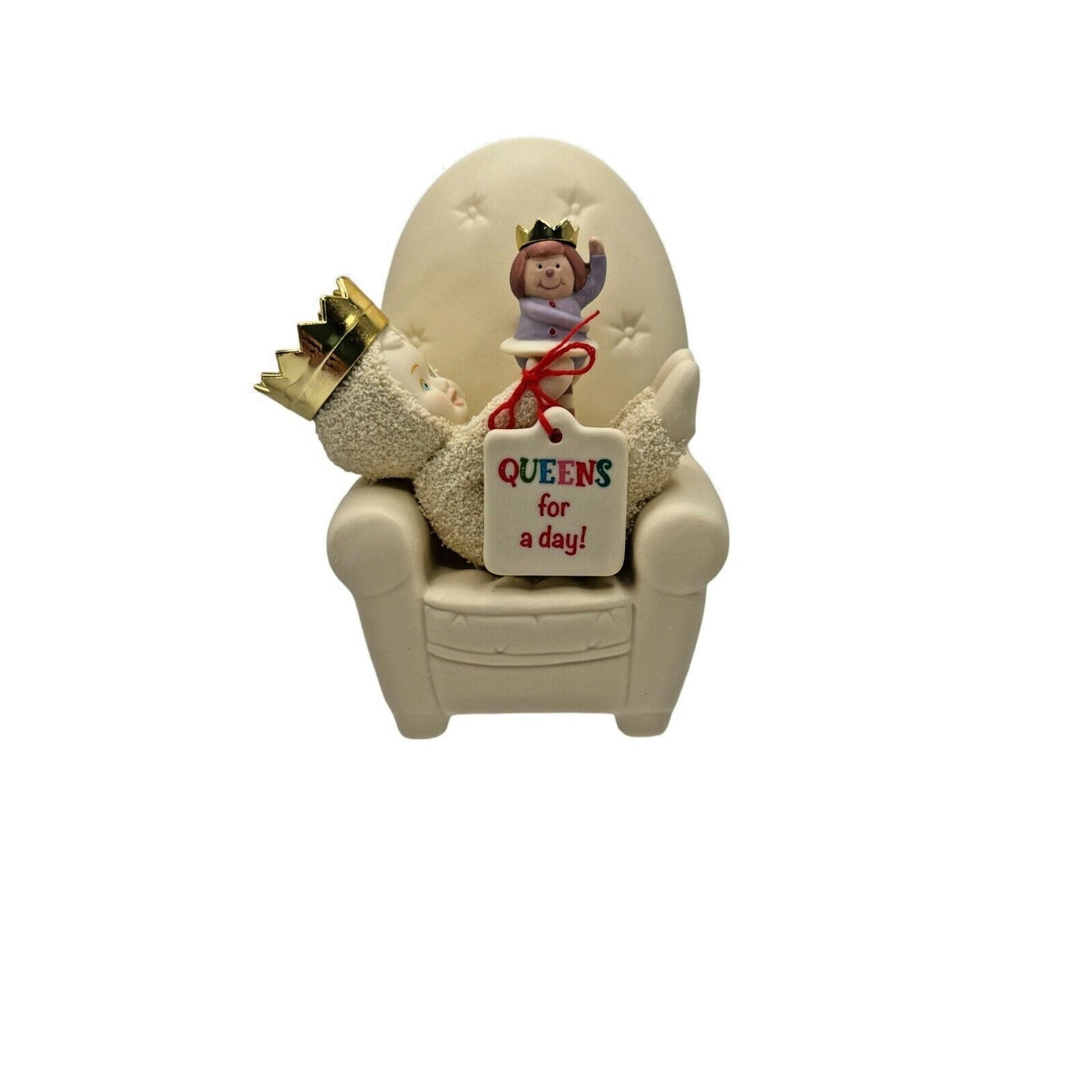 Department 56 Awesome Snowbabies Queens For A Day Christmas Ornament 6009927