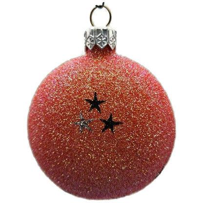 Patricia Breen Halloween Ghostly Medallion Black Pumpkin Star Christmas Ornament