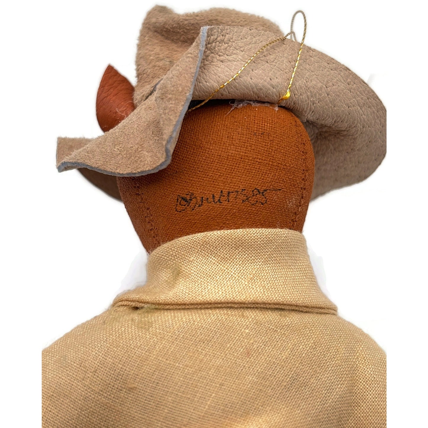 Gladys Boalt Brer Fox Uncle Remus Handmade Fabric Christmas Tree Ornament Signed