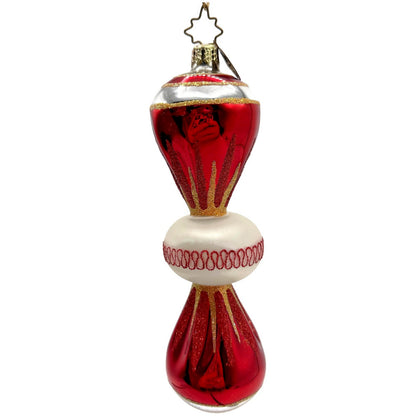 Christopher Radko Fantasia Party Pop Red Christmas Tree Ornament 1010454