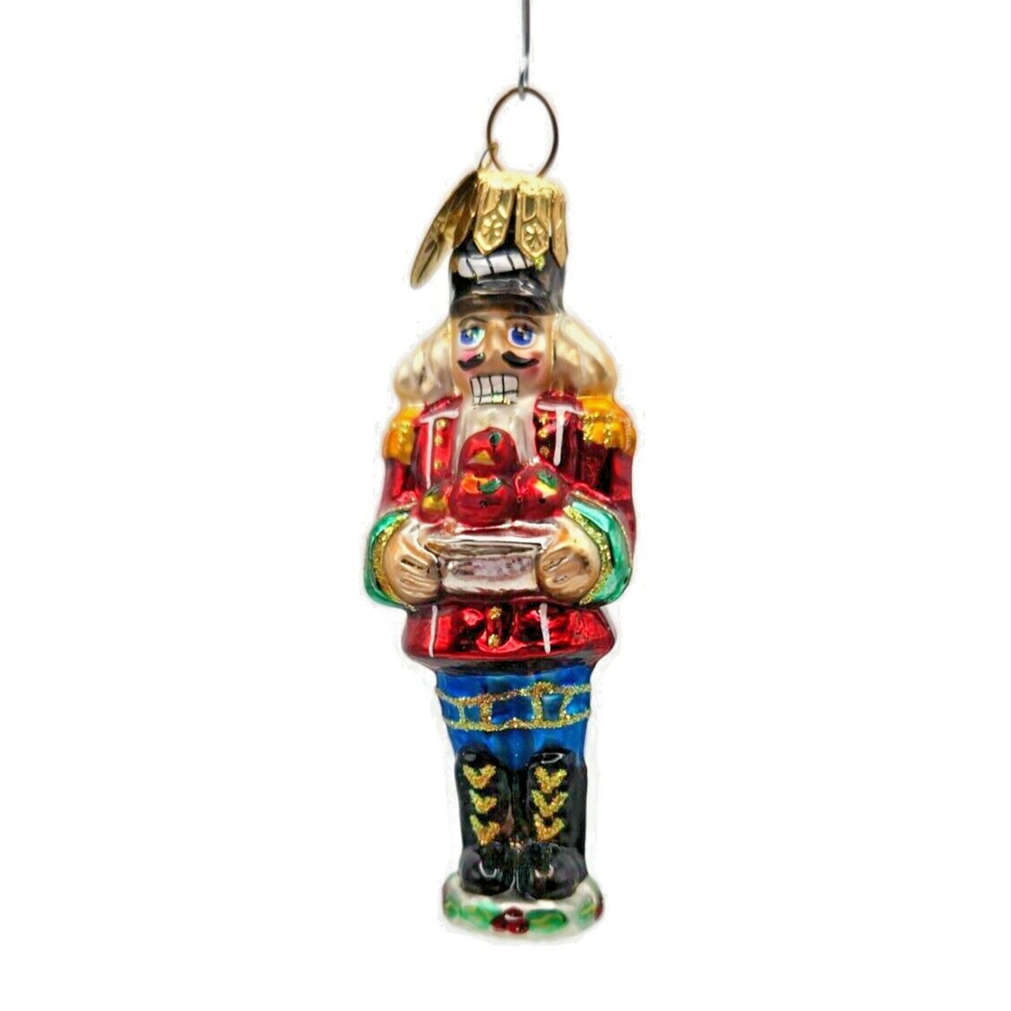 Christopher Radko Ornament Tea Time Cracker Gem Christmas Tree Nutcracker 005200