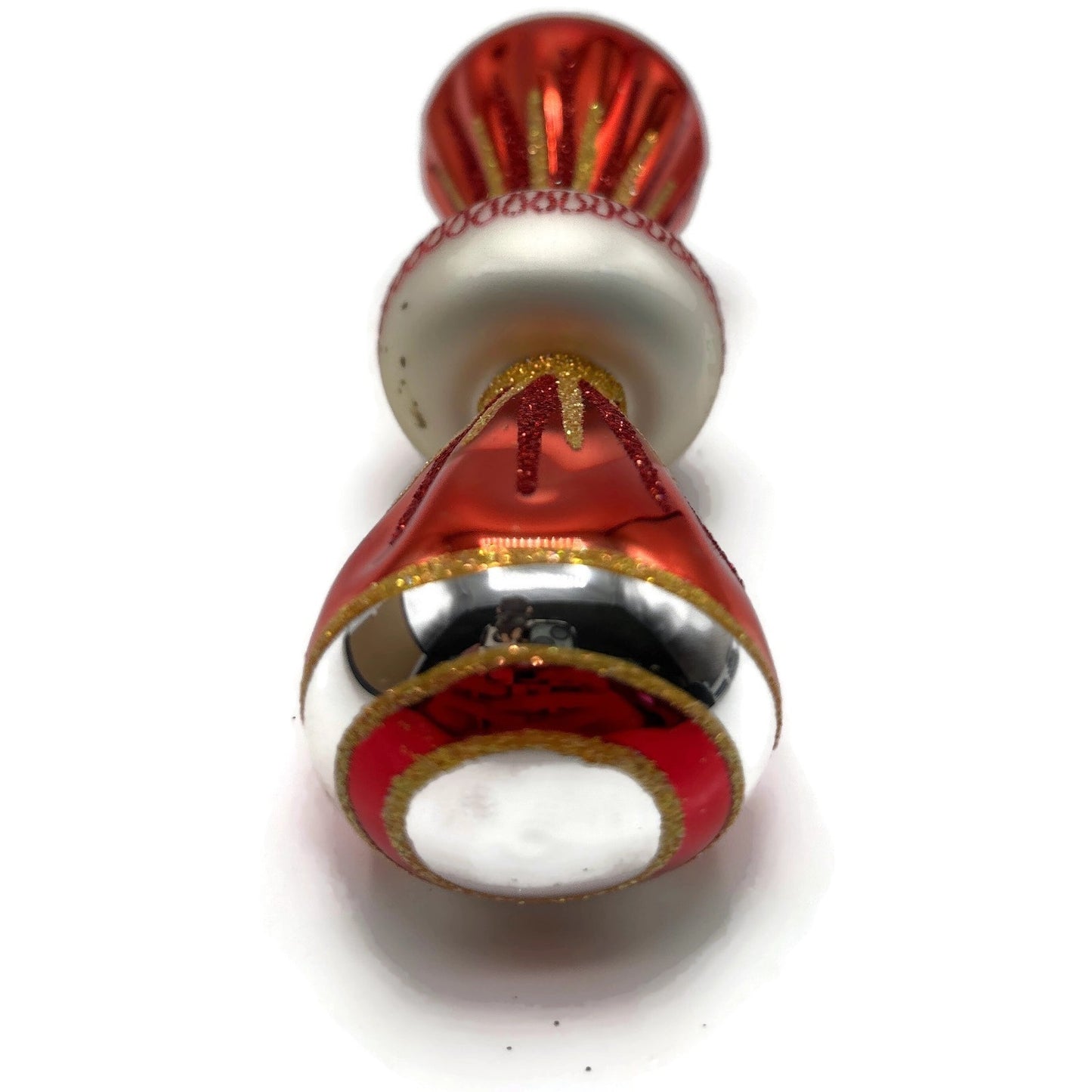 Christopher Radko Fantasia Party Pop Orange Christmas Tree Ornament 1010454