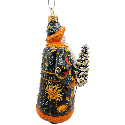 Patricia Breen Nicholas Russian Fairy Tale Black Santa Claus Christmas Ornament