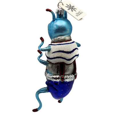 Slavic Treasures Whopper Hopper Blue Bug Halloween Tree Ornament 99-154-B-FB