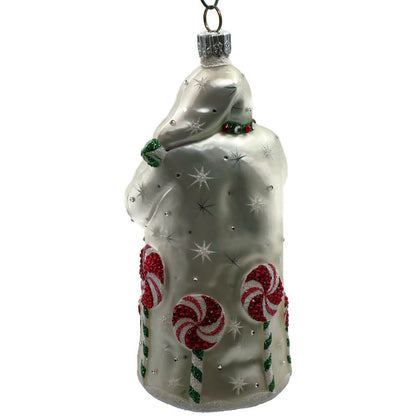 Patricia Breen Torun Santa Pearl Candy Canes Gingerbread Christmas Tree Ornament