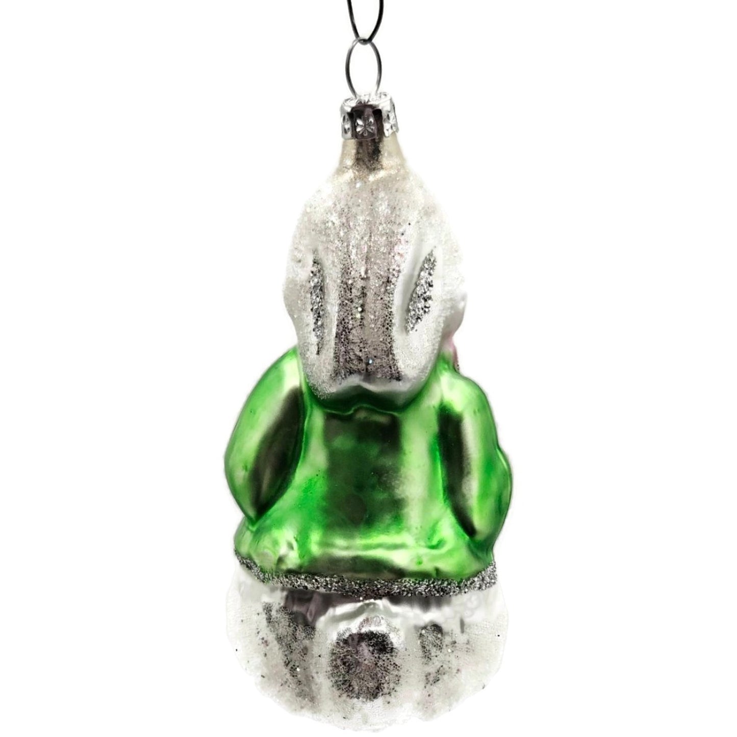 Christopher Radko A Shy Rabbits Heart AIDS Awareness Christmas Tree Ornament