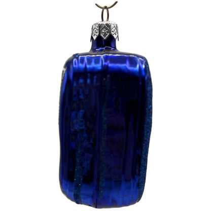 Patricia Breen To My Sweet Blue Shiny Back Valentines Christmas Tree Ornament