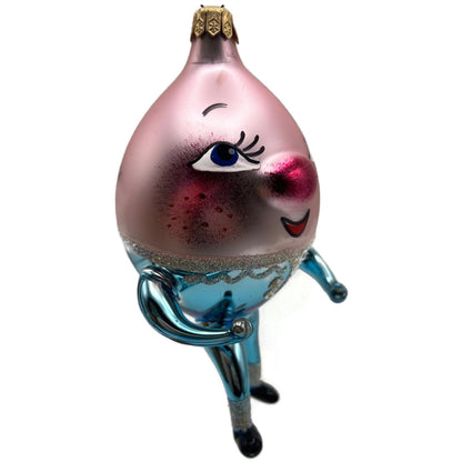 Christopher Radko Humpty Dumpty Italian Glass Signed Christmas Tree Ornament