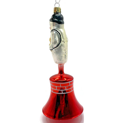 Christopher Radko Chimney Sweeps Red Bell Christmas Tree Ornament 92-179-0