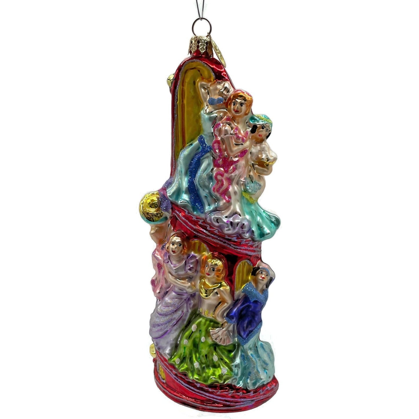 Christopher Radko Nine Ladies Dancing 12 Days Of Christmas Tree Holiday Ornament