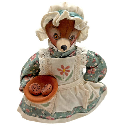 Gladys Boalt Mama Bear Goldilocks and The Three Bears Christmas Ornament Signed
