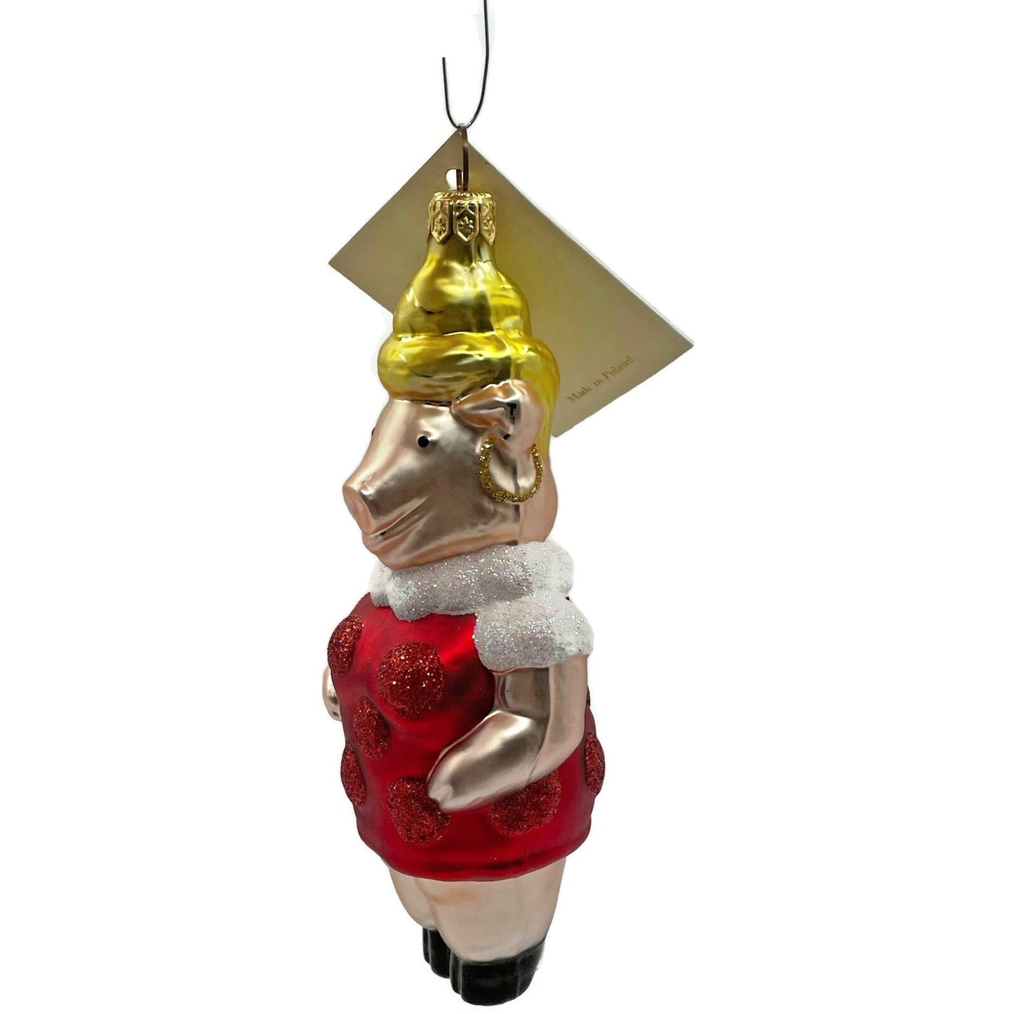 Patricia Breen This Little Piggy Goes To The Galleria Christmas Tree Ornament