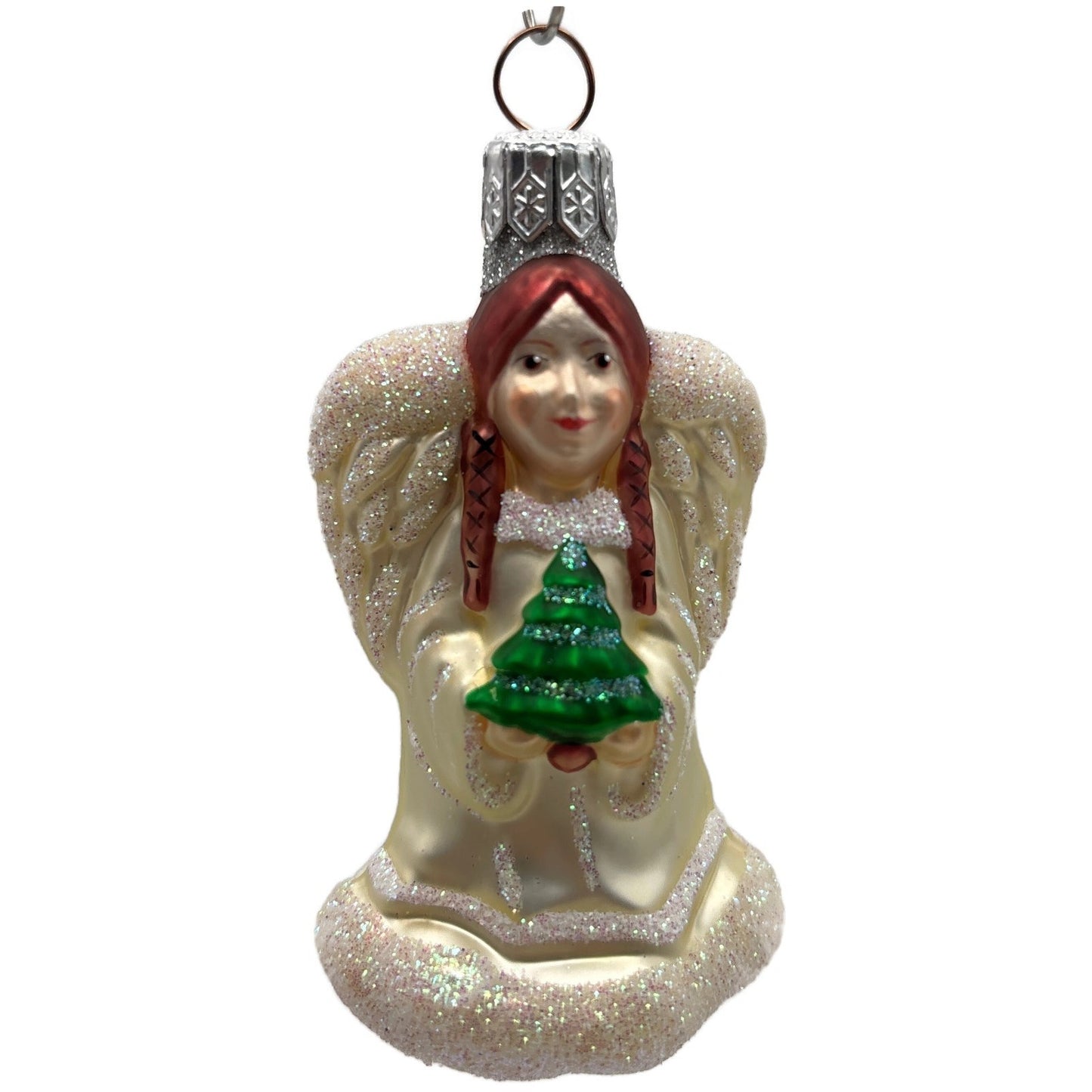 Patricia Breen Angel from Quartet of Angels Tree Green Christmas Tree Ornament