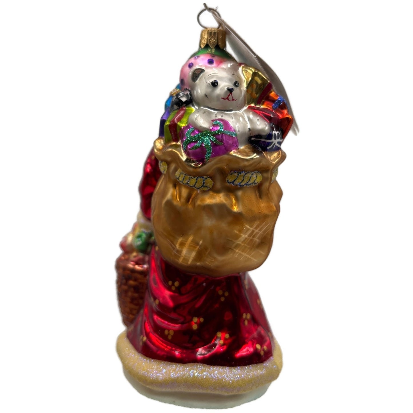 Christopher Radko Father Christmas Longaberger Santa Claus Ornament 99-LON-01