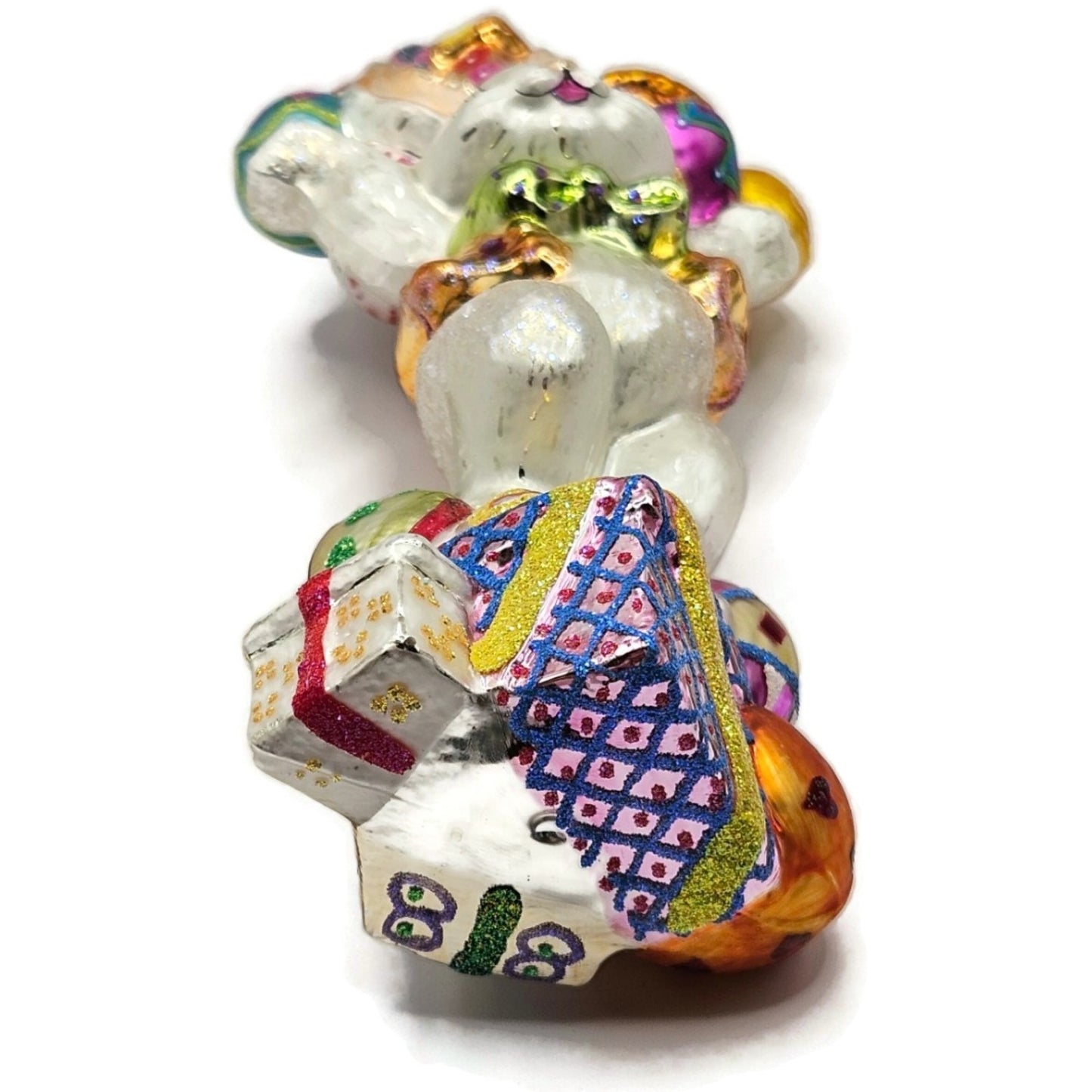 Christopher Radko Eggstra Plenty Easter Bunny Christmas Tree Ornament 0104190