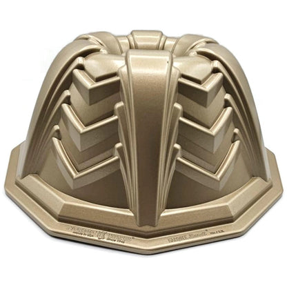 Marquee Bundt Cake Pan 10 Cups Geometric Non Stick Williams Sonoma Nordic Ware