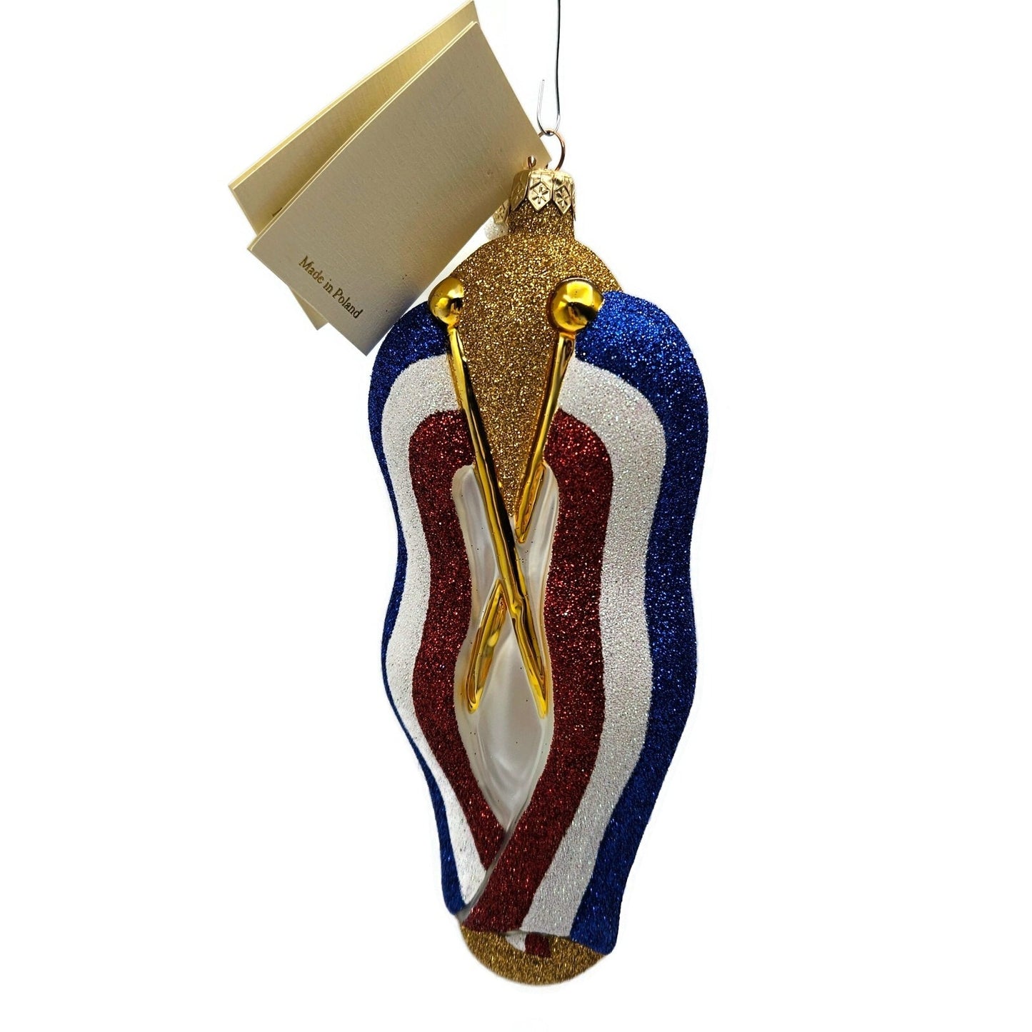 Patricia Breen Joan of Arc Pearl Halo Christmas Ornament Signed Tag 2 of 500