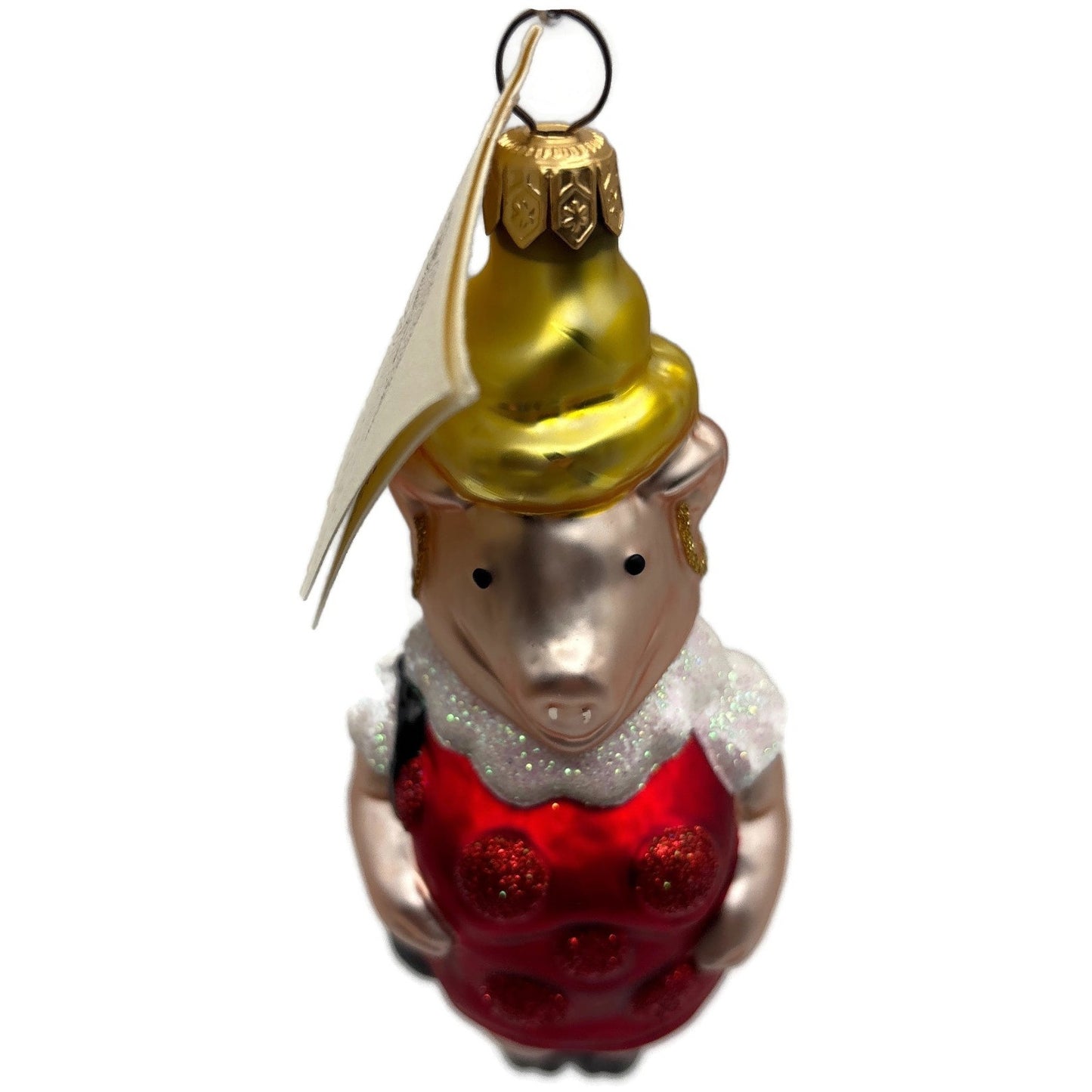 Patricia Breen This Little Piggy Goes to the Galleria Christmas Tree Ornament