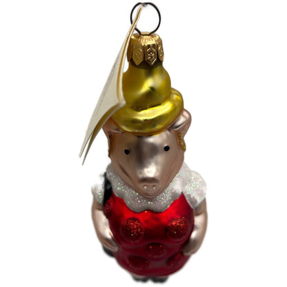 Patricia Breen This Little Piggy Goes to the Galleria Christmas Tree Ornament