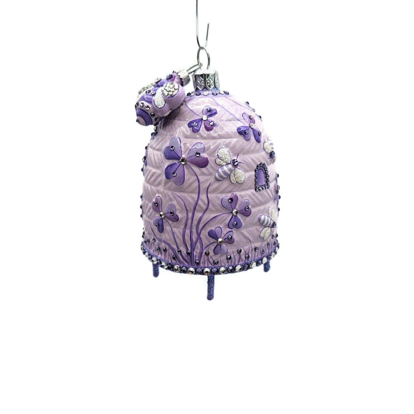 Patricia Breen Castle Caldwell Lavender Flower Spring Christmas Tree Ornament