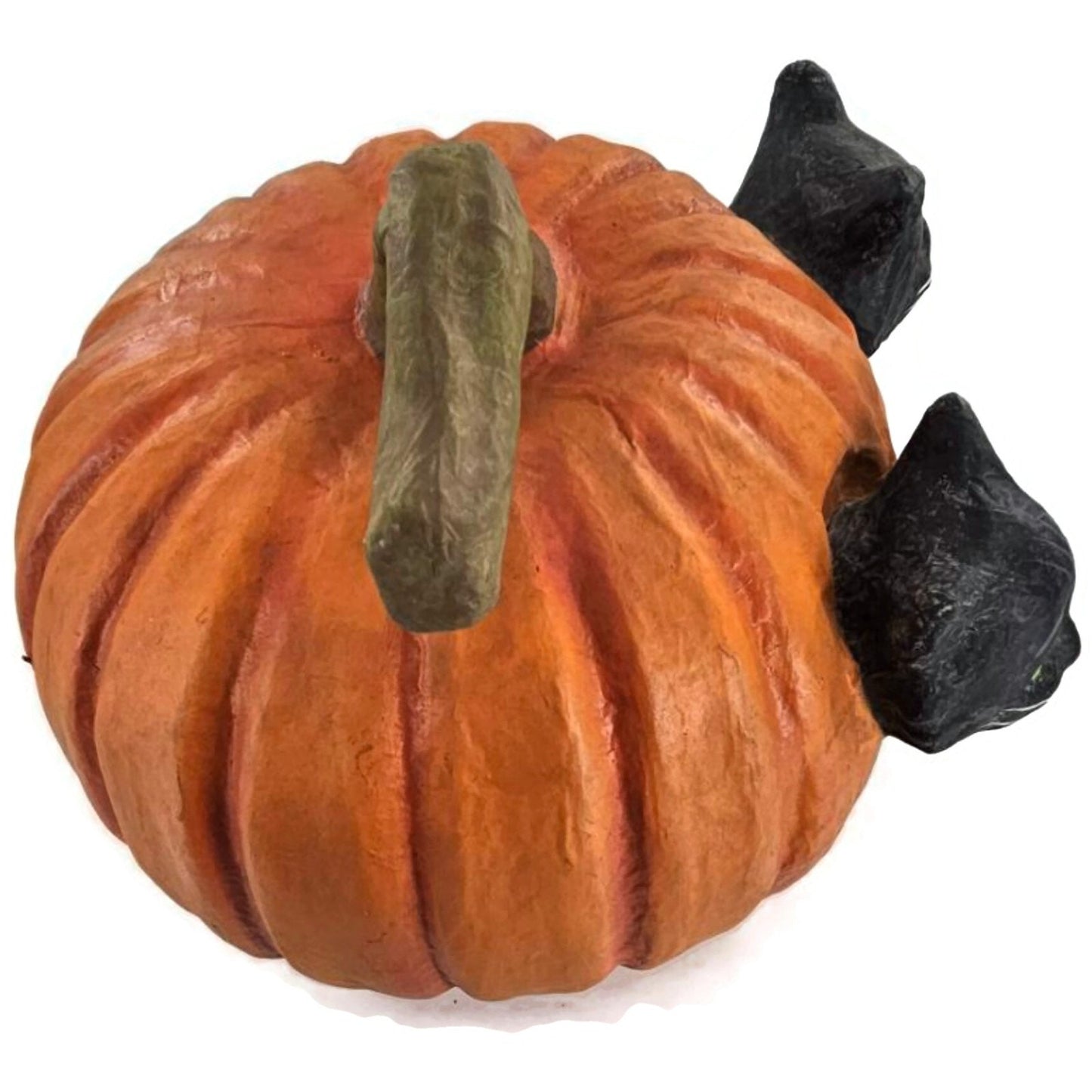 Bethany Lowe Halloween Cat Eyes Jack O Lantern Pumpkin Spooky Folk Art Rare