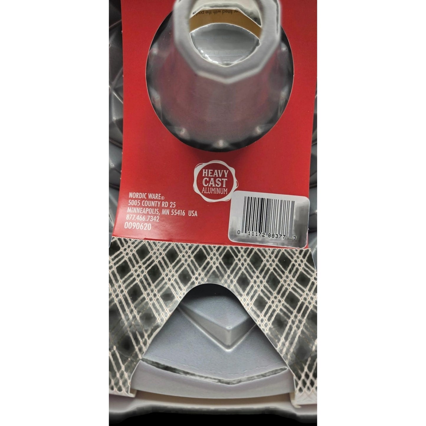 Bundt Jubilee Cake Pan Geometric Non Stick Heavy Cast Aluminum 10 Cup NordicWare