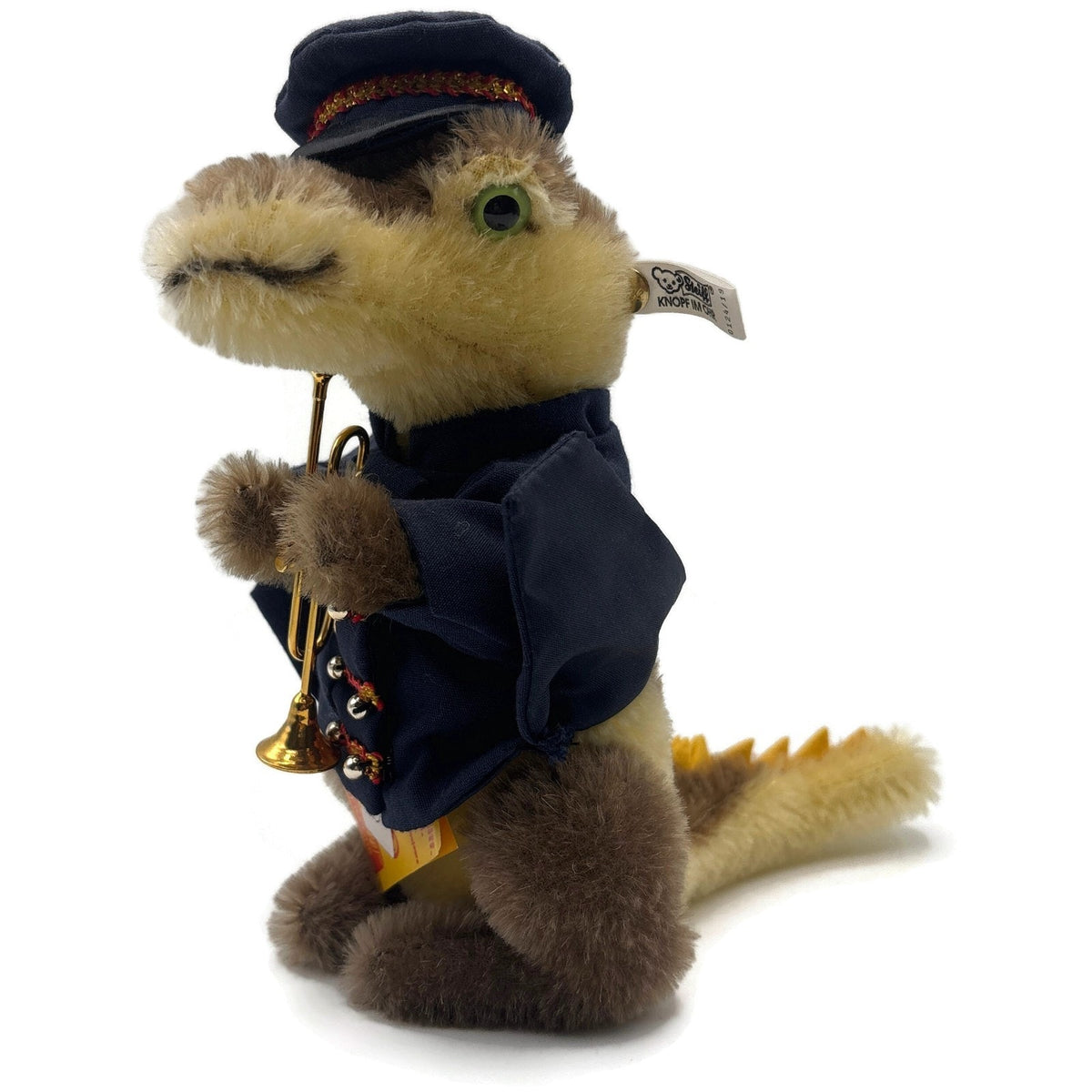Steiff Golden Age Of The Circus Crocodile Bandsman 0124/19 Plush Stuffed Toy