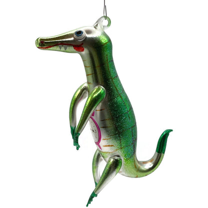 Christopher Radko Time for a Bite Peter Pan Crocodile Christmas Ornament 95-251