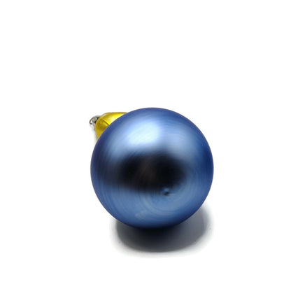 Patricia Breen Marinista Santa Matte Ball Fishing Nautical Christmas Ornament