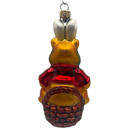 Christopher Radko Easter Pooh Disney Exclusive Easter Egg Ornament 99-DIS-17