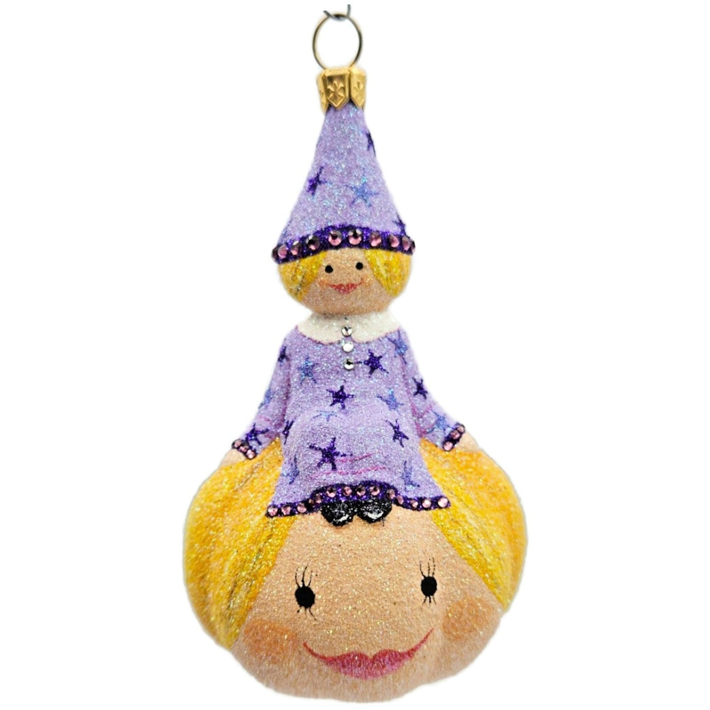 Patricia Breen Hob Goblins Little Hazel Lavender Halloween Christmas Ornament