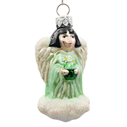 Patricia Breen Quartet of Angels Pastel Flowers Christmas Holiday Tree Ornament