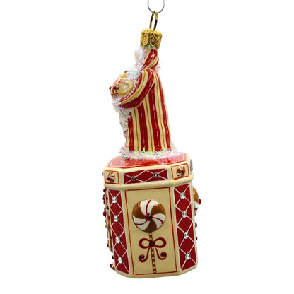 Patricia Breen Santa for Mimi Gingerbread Tea Party Christmas Tree Ornament