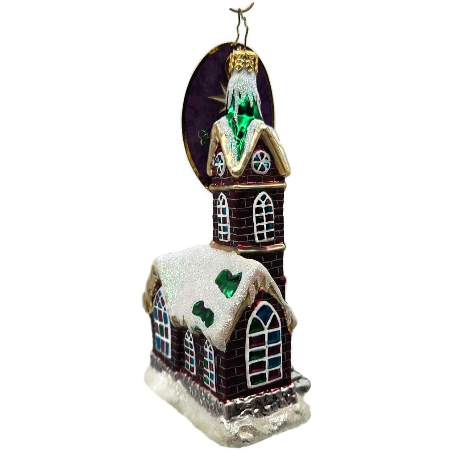 Christopher Radko A Place To Pray Church Christmas Tree Ornament 1016950