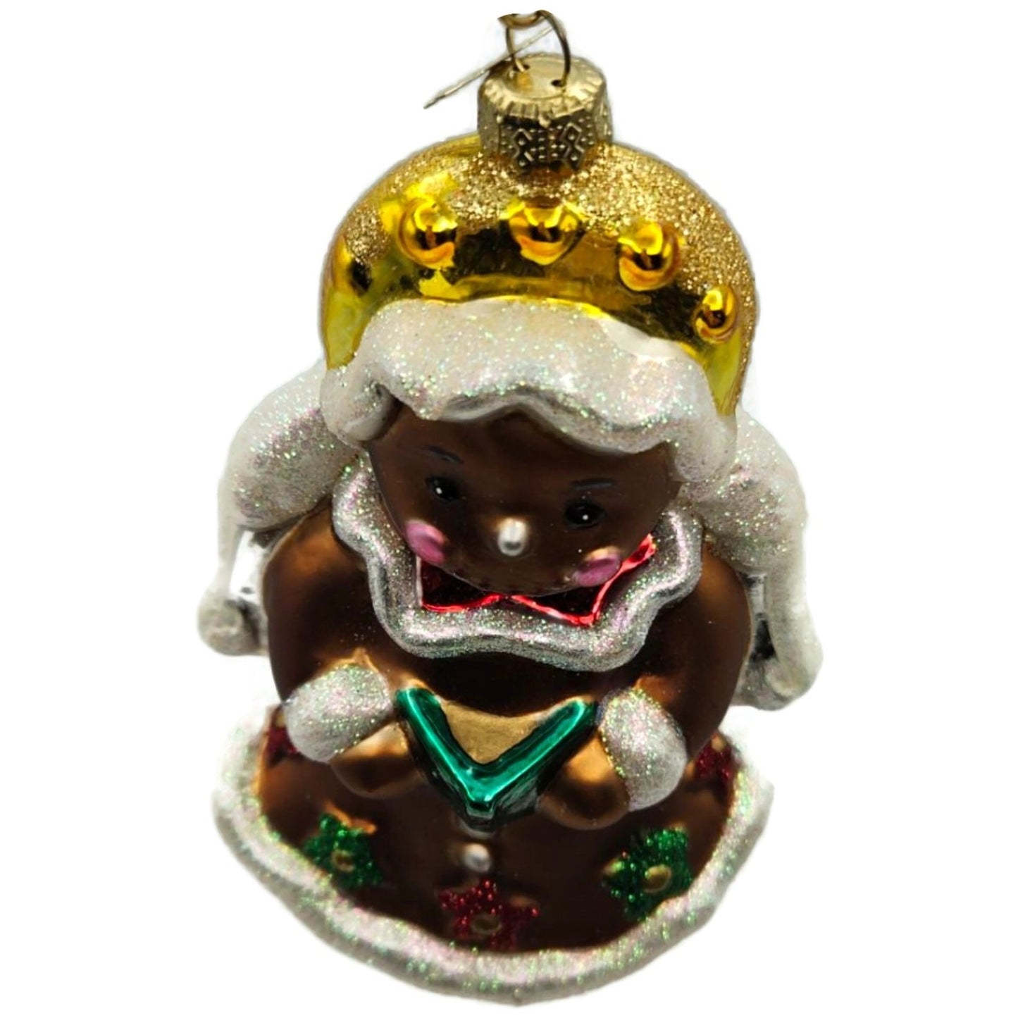 Gingerbread Angel Glass OWC Holiday Christmas Tree Ornament Old World Christmas