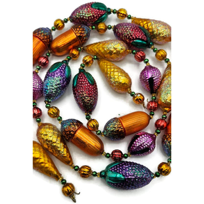 Christopher Radko Nuts and Berries Acorns Pinecones Christmas Garland 93-064-0