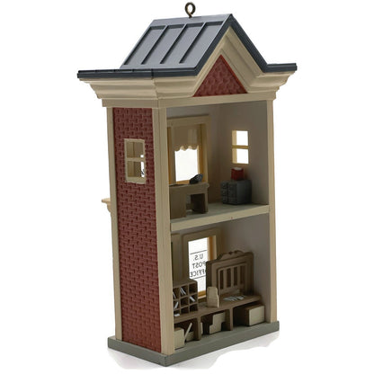 Hallmark Ornament US Post Office 1989 Nostalgic Christmas Village Tree Keepsake