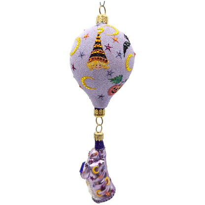 Patricia Breen Santa For Karen Halloween Icons Balloon Moon Stars Ornament Gumps