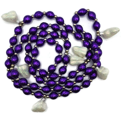 Patricia Breen Tooth Garland White Purple One of a Kind Complimentary Ornament
