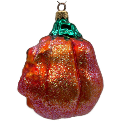 Christopher Radko Pumpkin Eater Orange Halloween Christmas Ornament 96-203-0