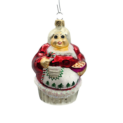 Christopher Radko The Clauses Double Sided Santa Christmas Ornament 96-159-0