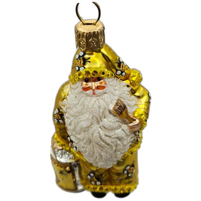Patricia Breen Toys To Paint Bee Gold Spring Mini Christmas Tree Ornament CATZ