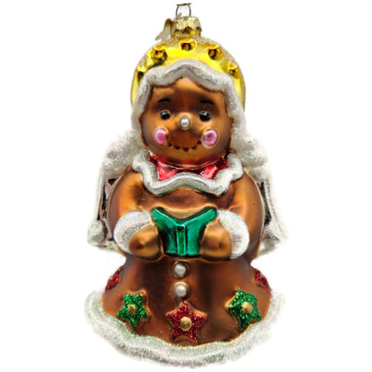 Gingerbread Angel Glass OWC Holiday Christmas Tree Ornament Old World Christmas