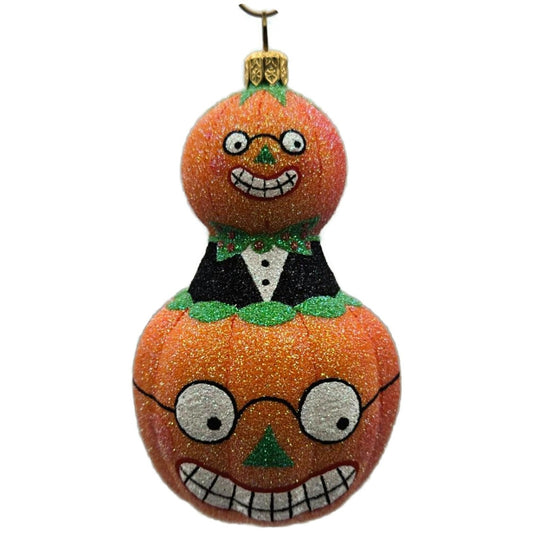 Patricia Breen Trick or Treaters Four Eyes Orange Pumpkin Halloween Ornament HCB