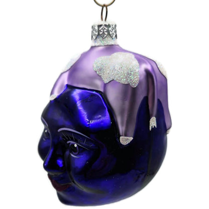 Patricia Breen And The Cow Jumped Purple Diddle Diddle Series Christmas Ornament