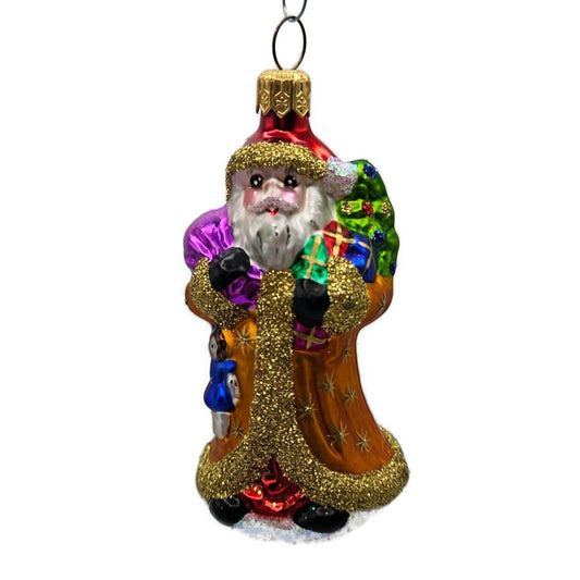 Christopher Radko Petite Balmoral Santa Claus Christmas Tree Ornament 994390