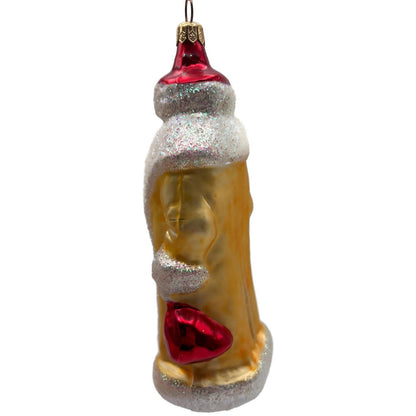 Christopher Radko Russian Santa Claus Yellow Red Christmas Ornament 91-112-1